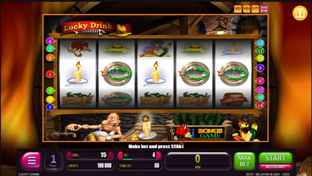 Автомат Lucky Drink Slot