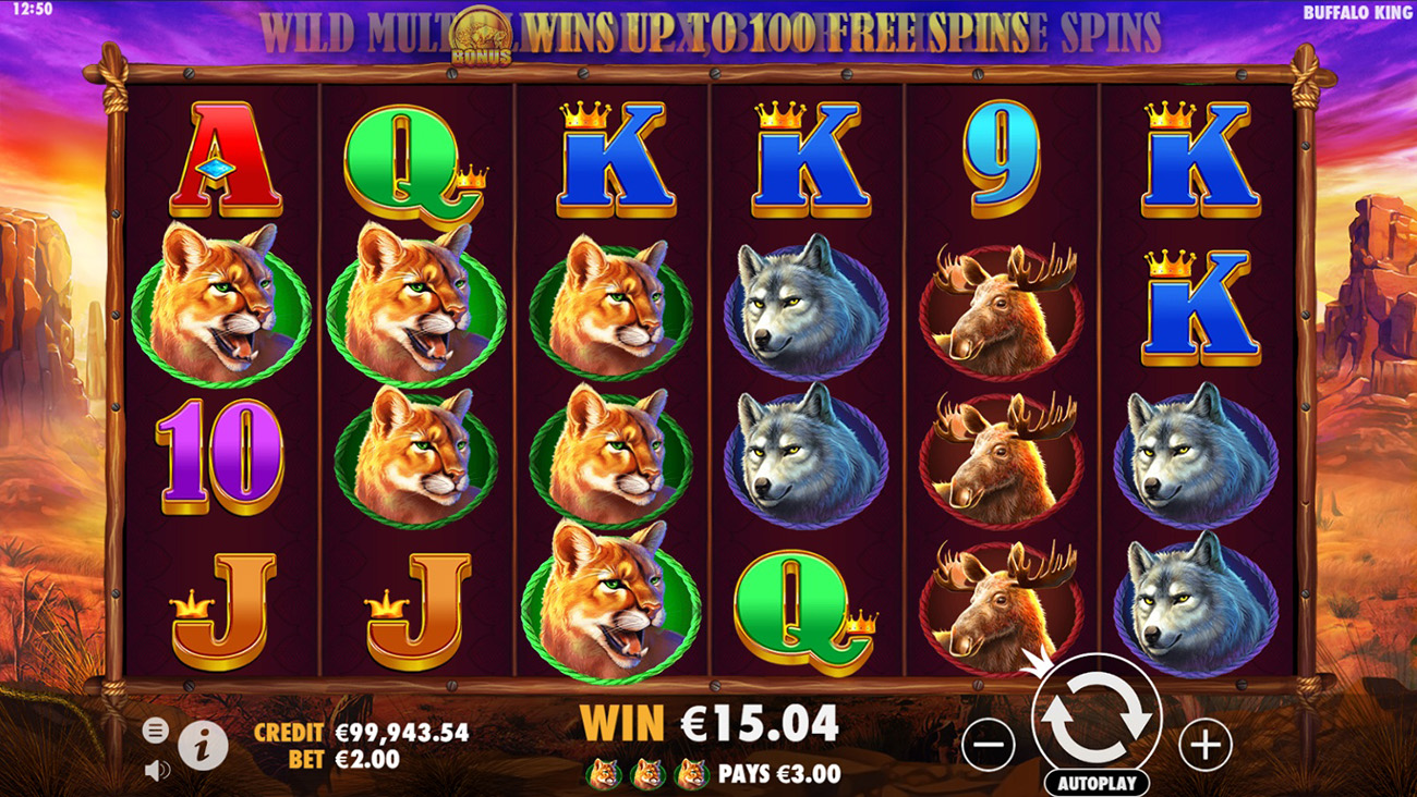 buffalo king slot